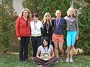 Jitka Hajíčková,Barbora Hrdličková,Jana Chytráčková,Veronika Mezsárosová a Štěpánka Žáková