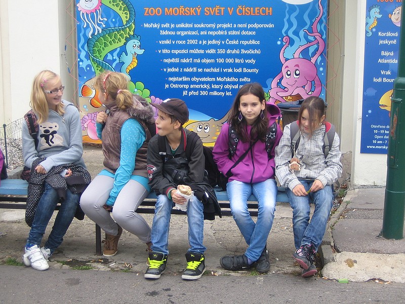 Říjen 201 - Exkurze Mořský svět a ZOO Praha