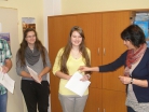 Prosinec 2014 – předávání diplomů vítězům soutěže SAPERE