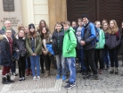 Březen 2016 - exkurze žáků 8. a 9. tříd v Poslanecké sněmovně a na Pražském hradě